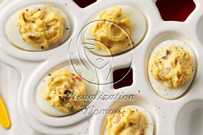 Greek Deviled Eggs