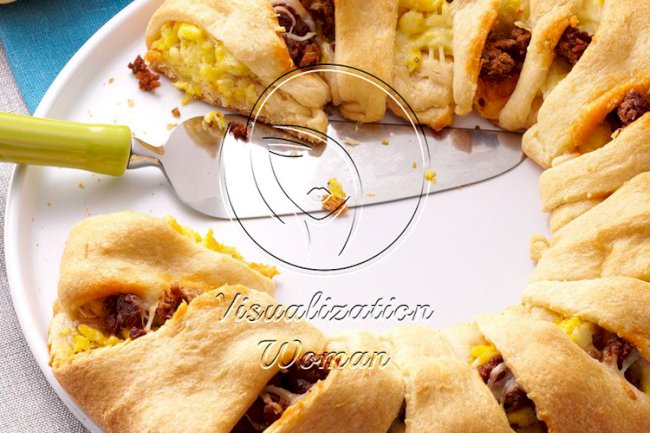 Chorizo & Egg Breakfast Ring