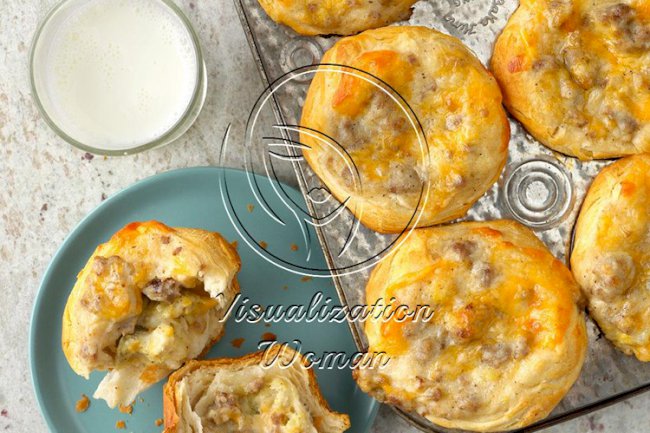 Breakfast Biscuit Cups