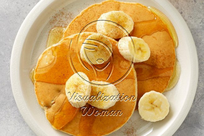 Banana Blender Pancakes