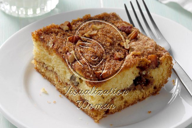 Sour Cream Streusel Coffee Cake