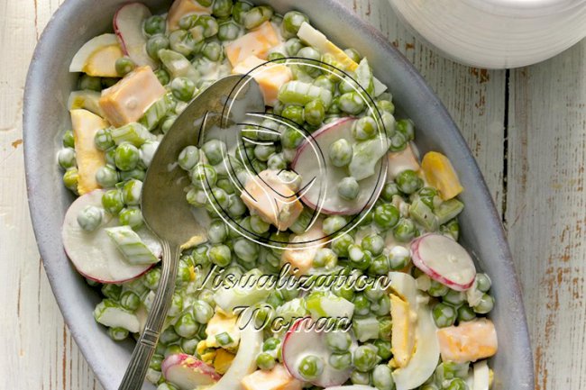 Pea ‘n’ Cheese Salad