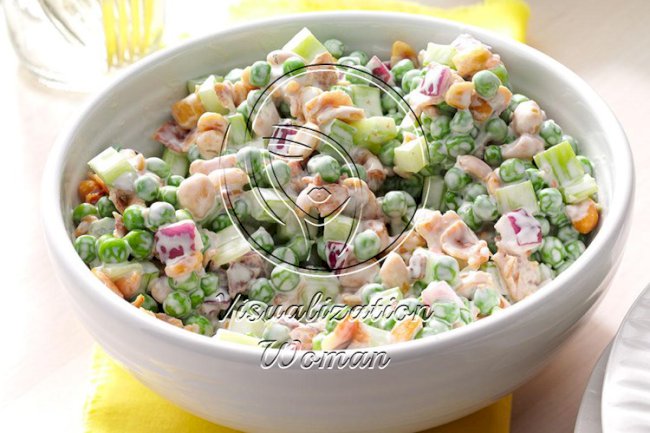 Pea ‘n’ Peanut Salad