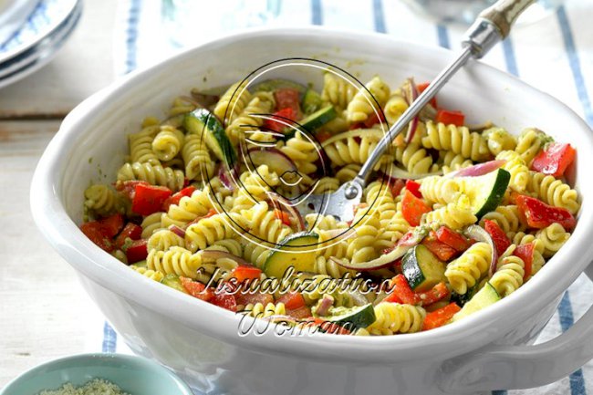 Garden Pesto Pasta Salad