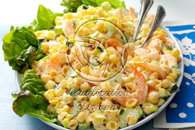 Chilled Shrimp Pasta Salad