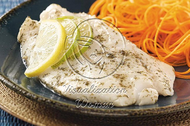 Lime-Marinated Orange Roughy for Two