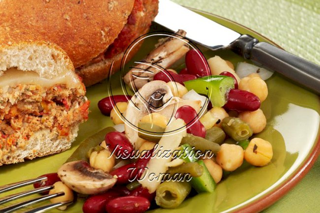 Tangy Four-Bean Salad