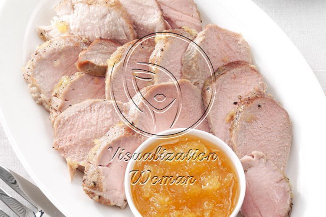 Grilled Rosemary Pork Tenderloin with Horseradish Sauce