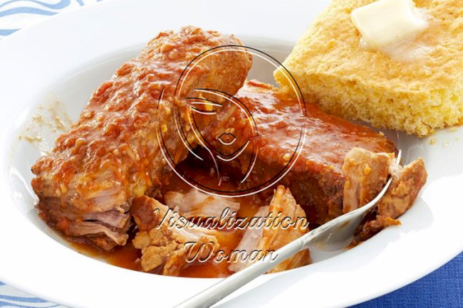 Slow Cooked BBQ Pork Ribs