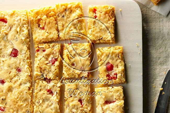 Cherry Coconut Bars