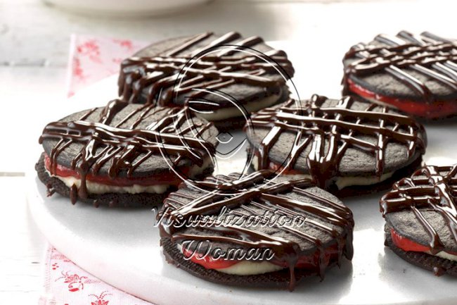 Black Forest Icebox Cookies