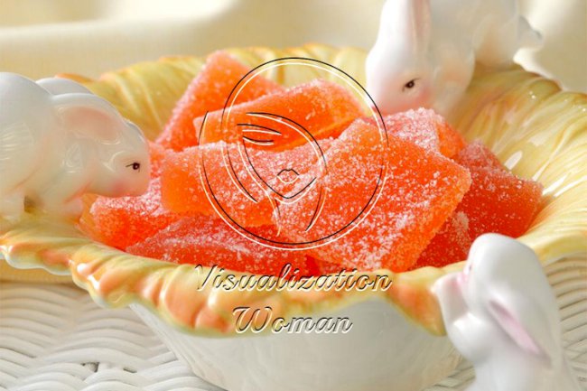 Orange Jelly Candies