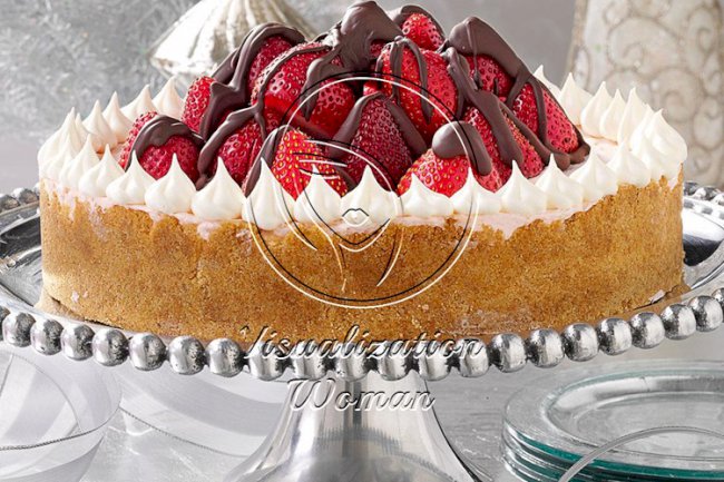 Strawberry Celebration Cheesecake
