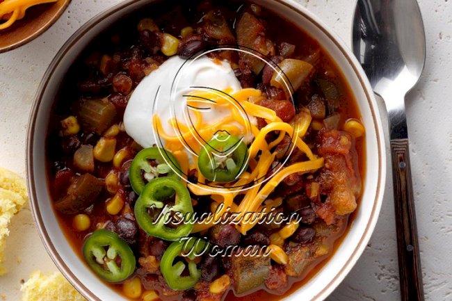 Spicy Meatless Chili