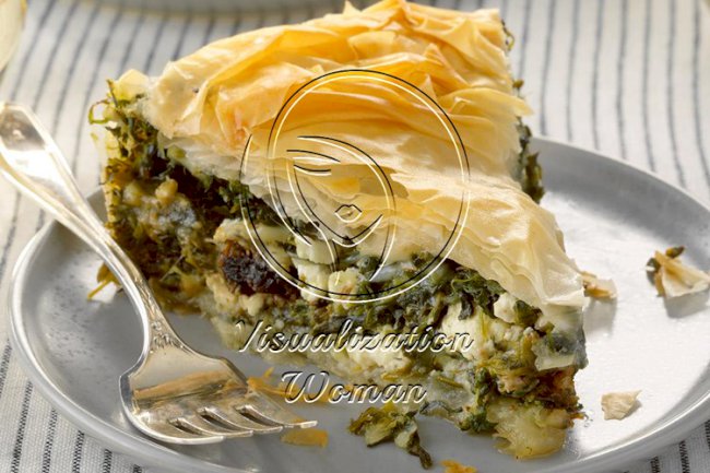 Weeknight Skillet Spinach Pie