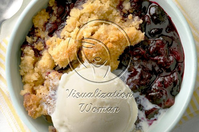 Maple Blueberry Crisp