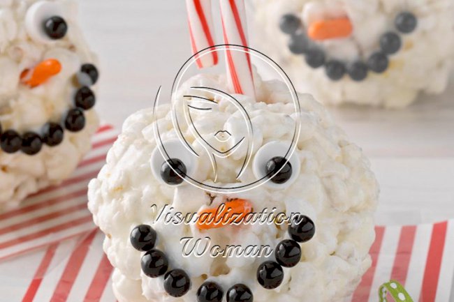 Ornament Popcorn Balls