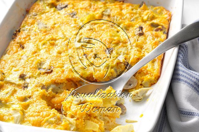 Artichoke Egg Casserole