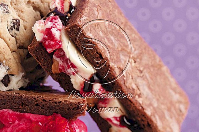 Banana Split Ice Cream Sandwiches