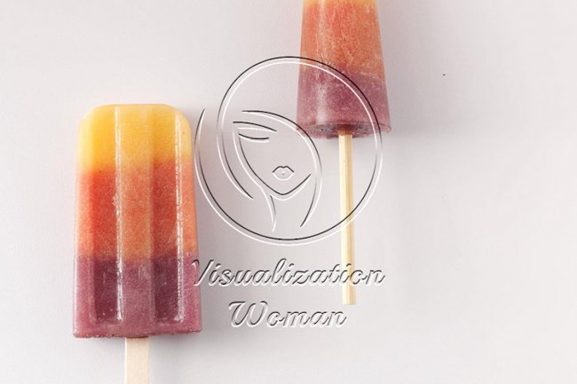 Crazy-Colored Fruit Pops