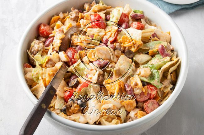 Taco Salad for a Large Crowd