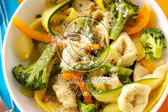 Cheese Tortellini Primavera