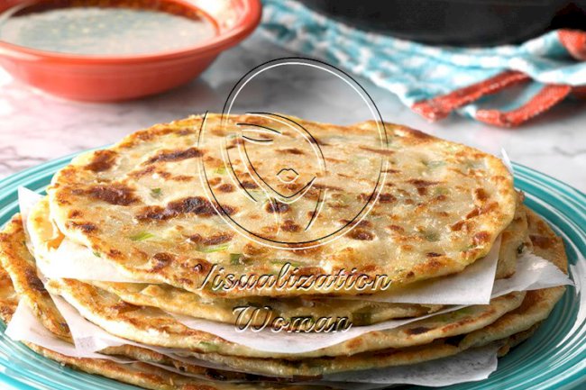 Chinese Scallion Pancakes