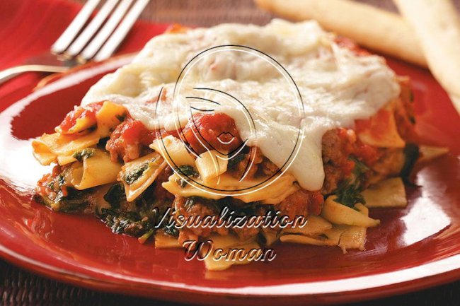 Sausage Florentine Bake