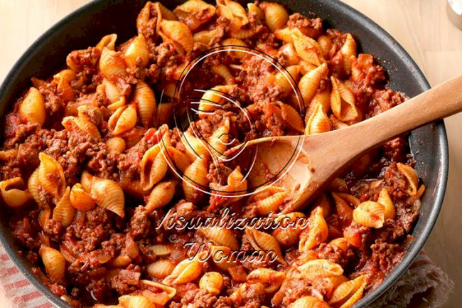 Stovetop Beef and Shells