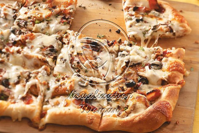 Black-and-Blue Pizzas