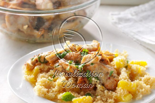 Jamaican Chicken with Couscous