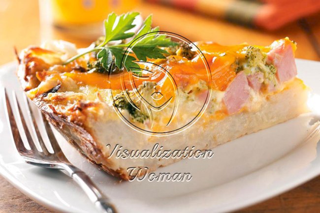 Potato Crust Quiche
