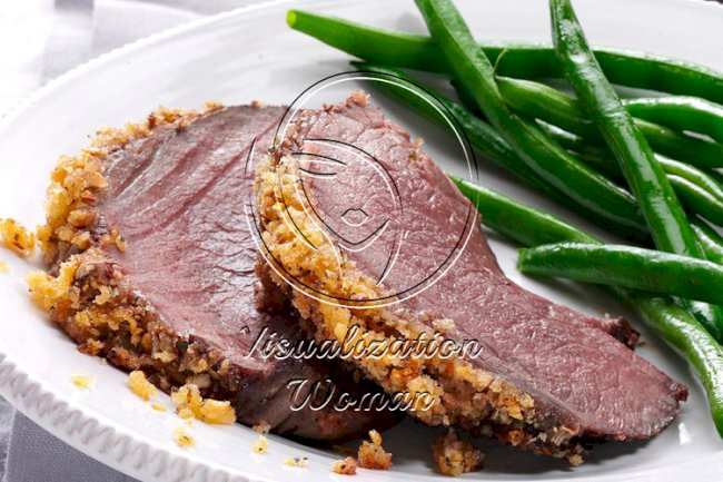 Italian Crumb-Crusted Beef Roast