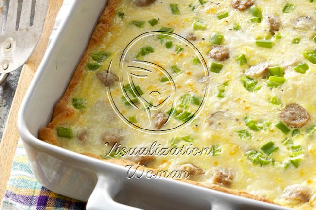 Sausage Cheese Squares