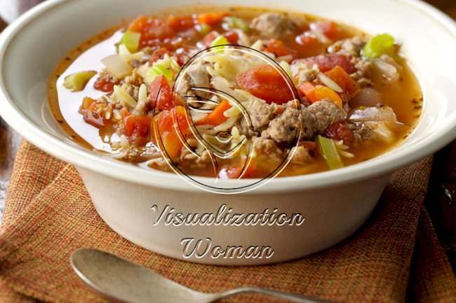 Italian Sausage and Orzo Soup