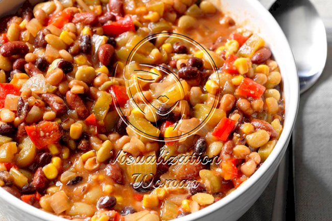 Slow-Cooked Bean Medley