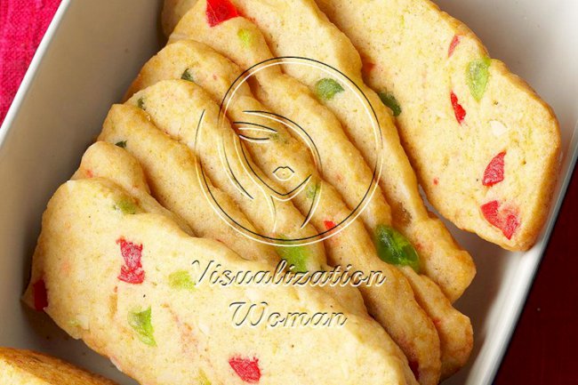 Jeweled Cookie Slices