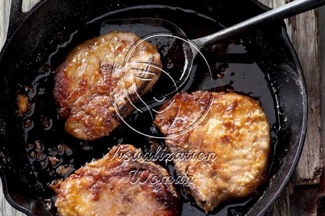 Maple Glazed Pork Chops