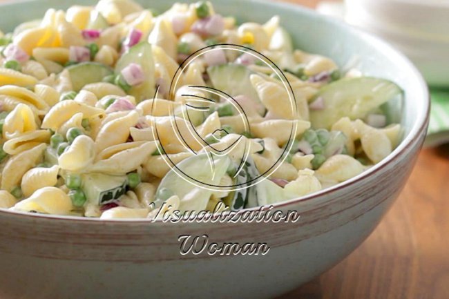 Cucumber Shell Salad