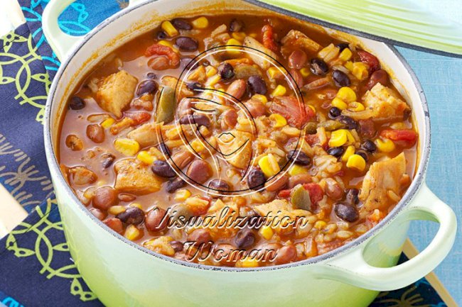 Tortilla Chicken Bean Soup