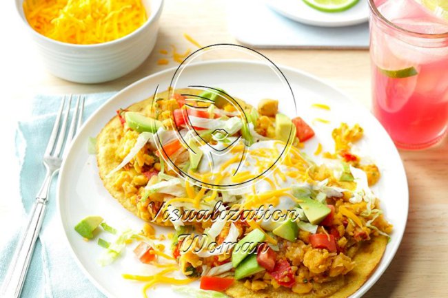 Chickpea & Chipotle Tostadas