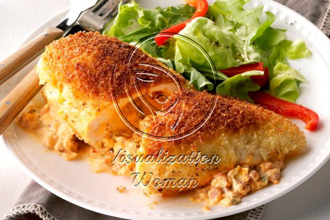 Smokin’-Philled Chicken Breasts