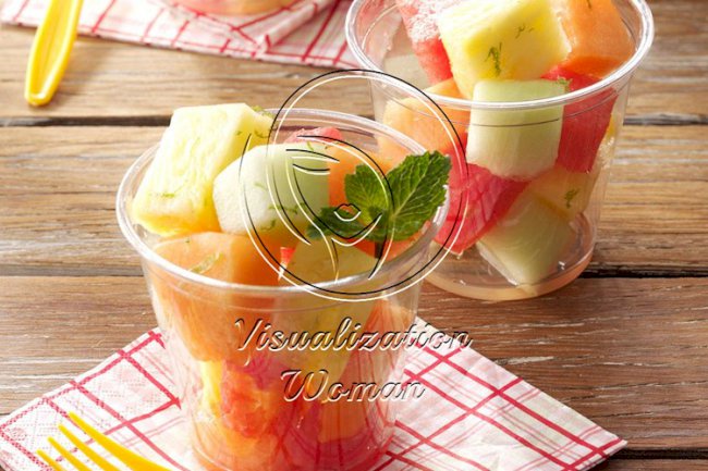Mojito Marinated Fruit