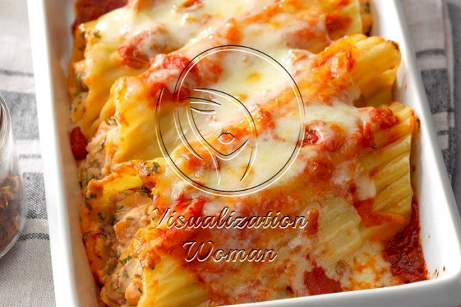 Mexican-Style Chicken Manicotti