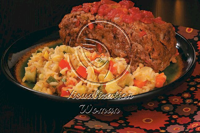 Green Chile Rice with Vegetables