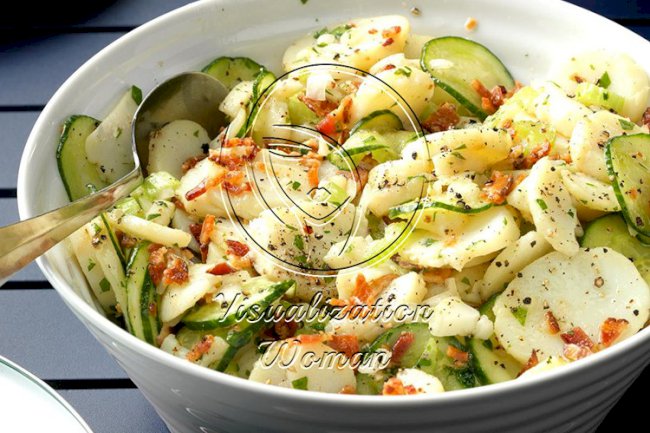 Mama’s Warm German Potato Salad