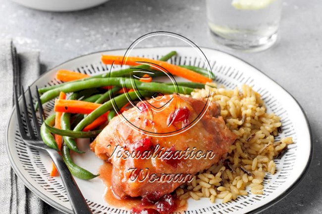 Slow-Cooker Cranberry Chicken