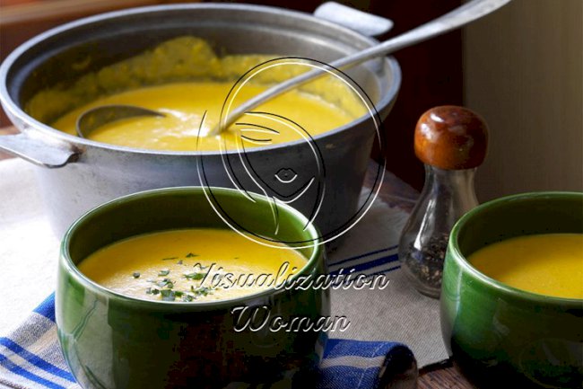 Cheddar, Corn & Potato Chowder