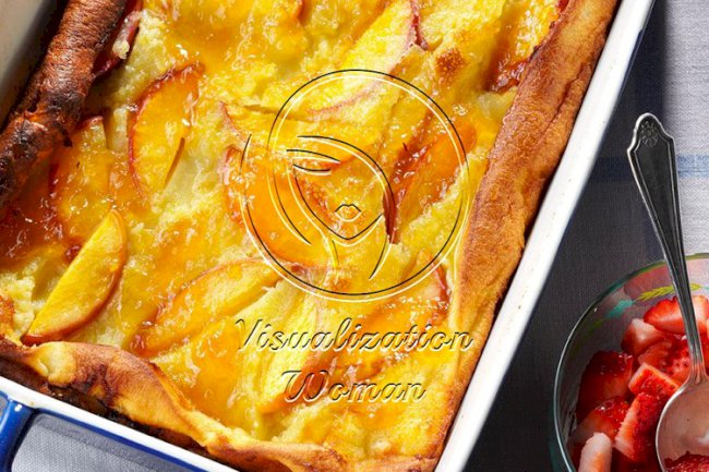 Peachy Dutch Pancake