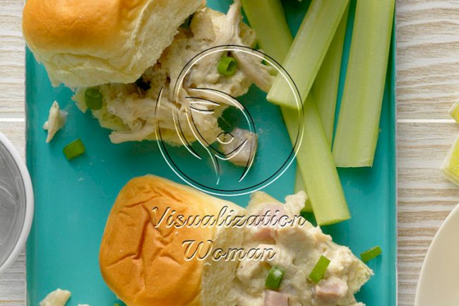 Chicken Cordon Bleu Sliders